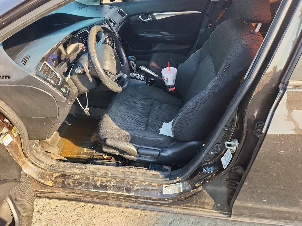 2014 Honda Civic Ex Gray vin: 2HGFB2F85EH559741