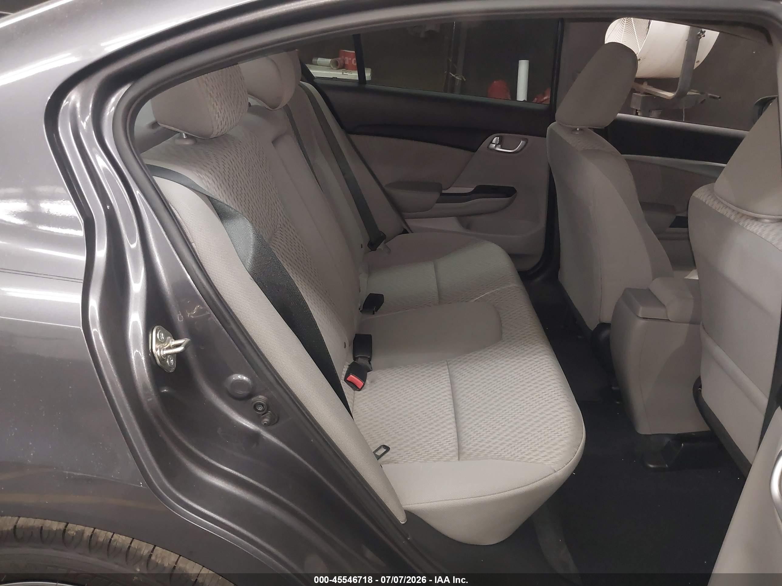 2015 Honda Civic Ex Gray vin: 2HGFB2F85FH502487