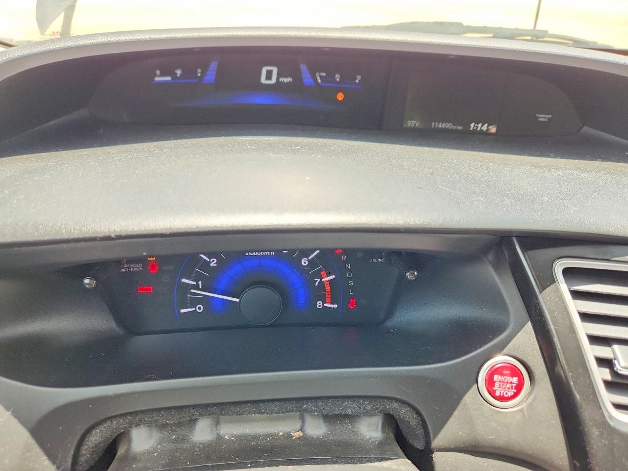 2015 Honda Civic Ex Серый vin: 2HGFB2F85FH539975