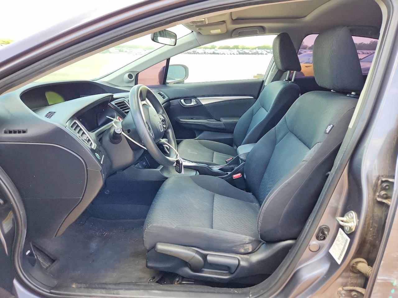 2015 Honda Civic Ex Серый vin: 2HGFB2F85FH539975