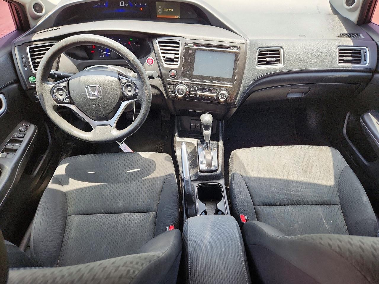 2015 Honda Civic Ex Серый vin: 2HGFB2F85FH539975