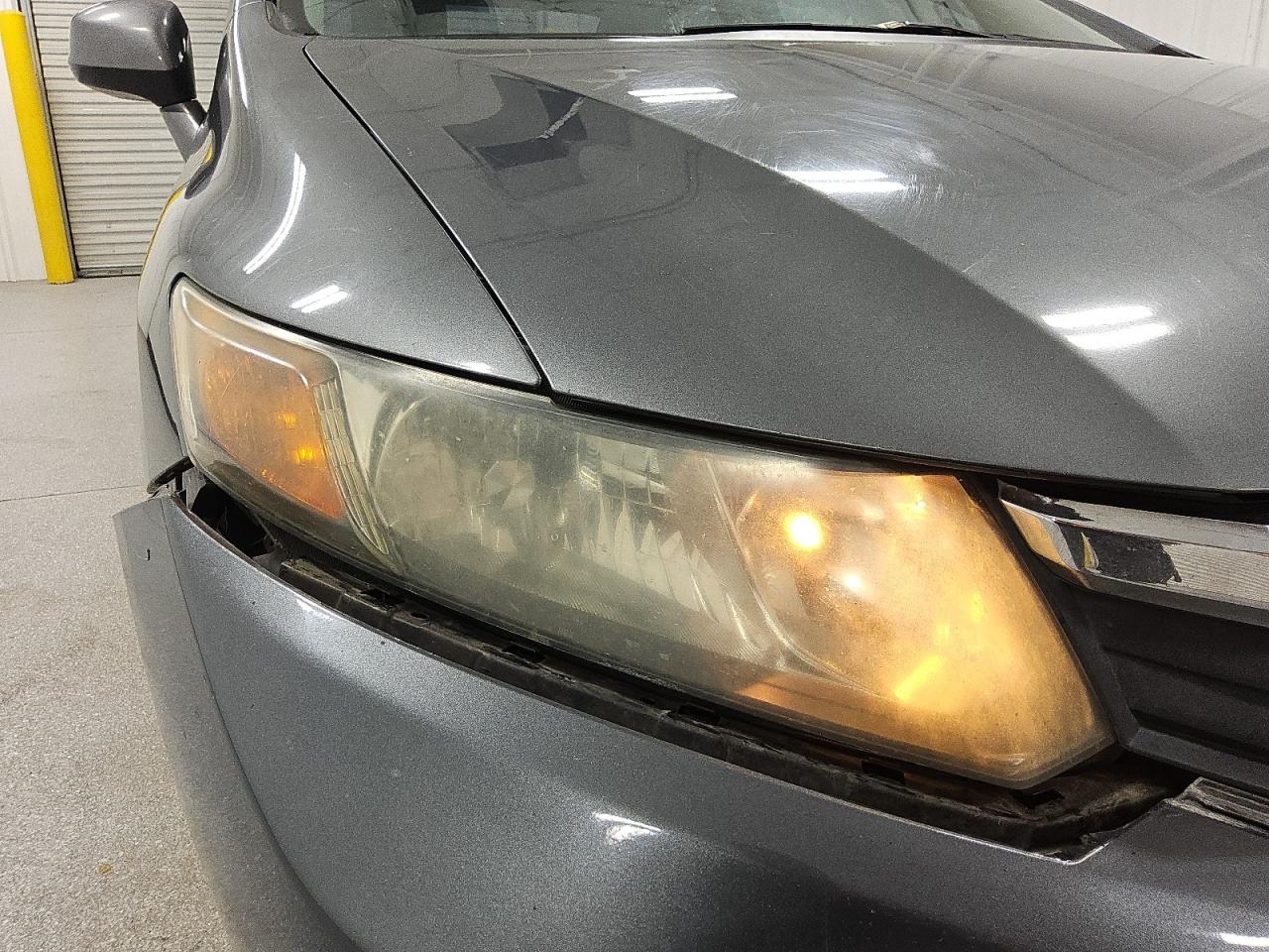 2012 Honda Civic Ex Gray vin: 2HGFB2F86CH307817 Damage: Right Head Lamp, Faded, Repair Required