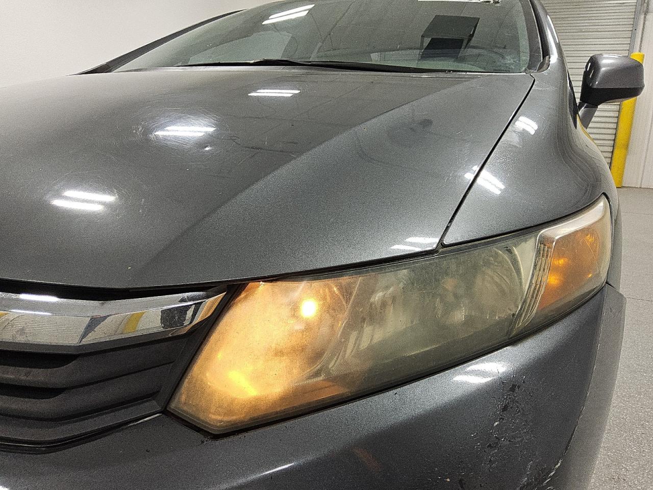 2012 Honda Civic Ex Gray vin: 2HGFB2F86CH307817 Damage: Left Head Lamp, Faded, Repair Required
