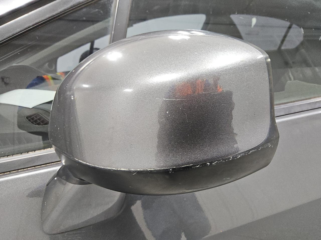 2012 Honda Civic Ex Gray vin: 2HGFB2F86CH307817 Damage: Lf Mirror Cover, Heavy Scratch, 7 To 8 Inches