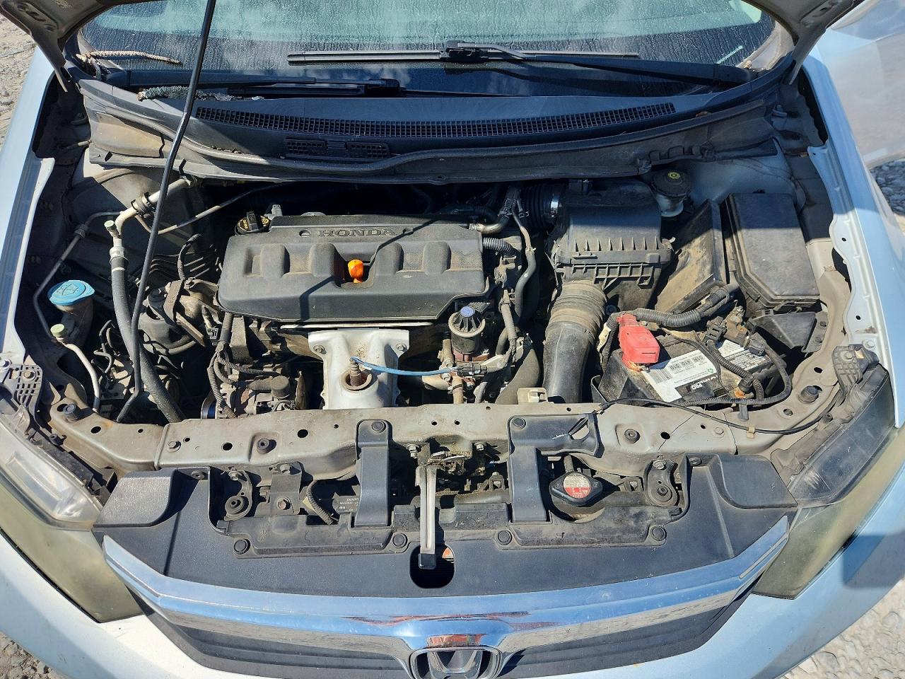 2012 Honda Civic Ex Silver vin: 2HGFB2F86CH520119
