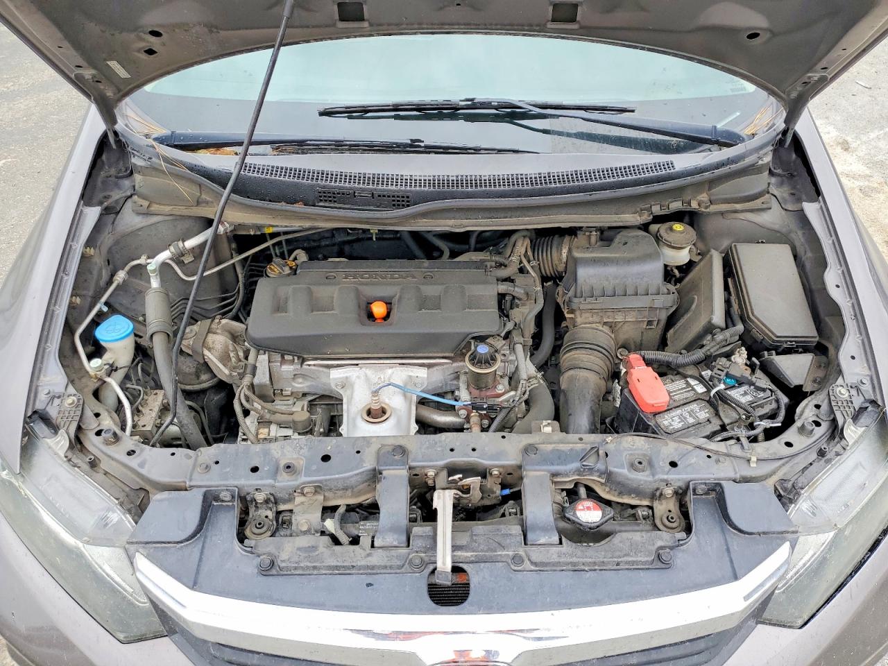 2012 Honda Civic Ex Brown vin: 2HGFB2F86CH537180