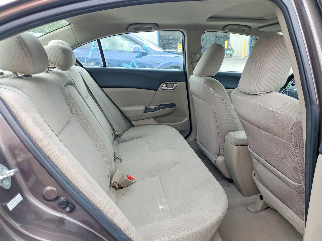 2012 Honda Civic Ex Brown vin: 2HGFB2F86CH537180