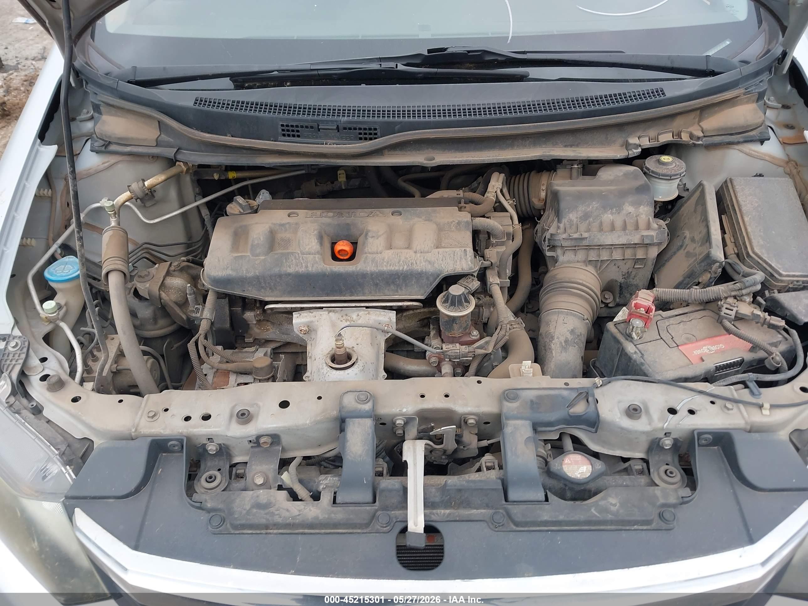 2012 Honda Civic Ex Silver vin: 2HGFB2F86CH598917