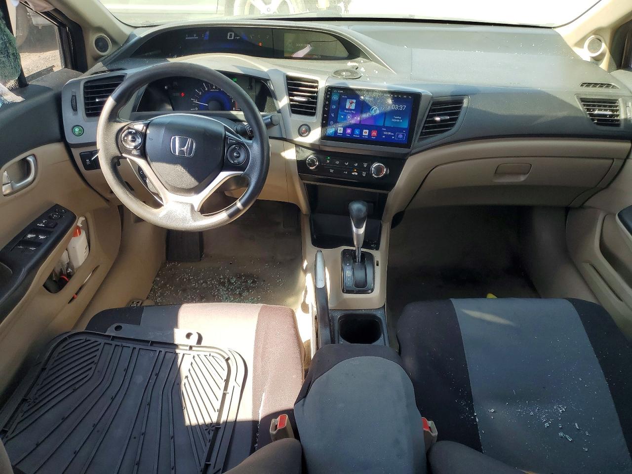 2012 Honda Civic Ex Gray vin: 2HGFB2F86CH605509