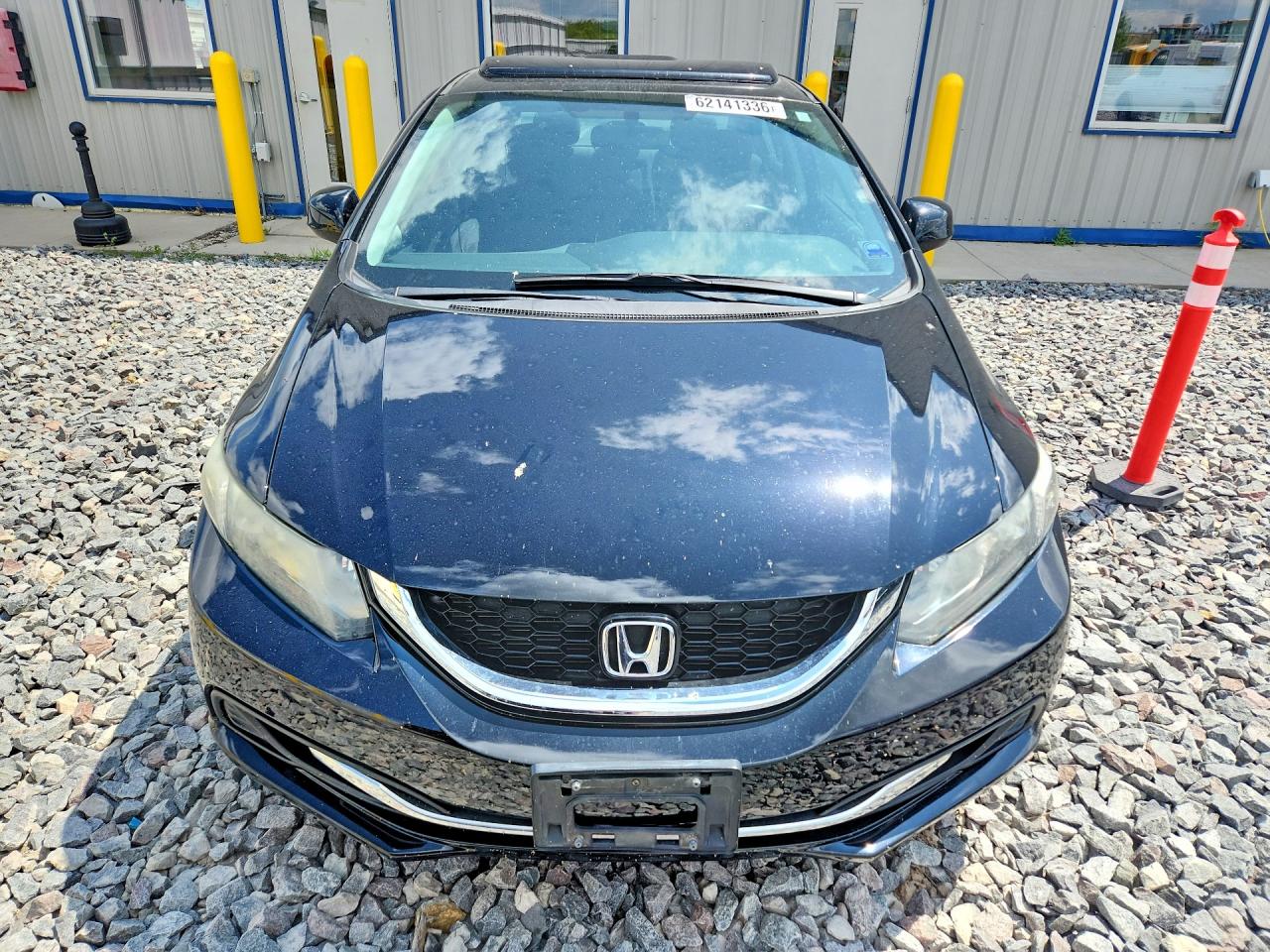 2013 Honda Civic Ex Black vin: 2HGFB2F86DH518663