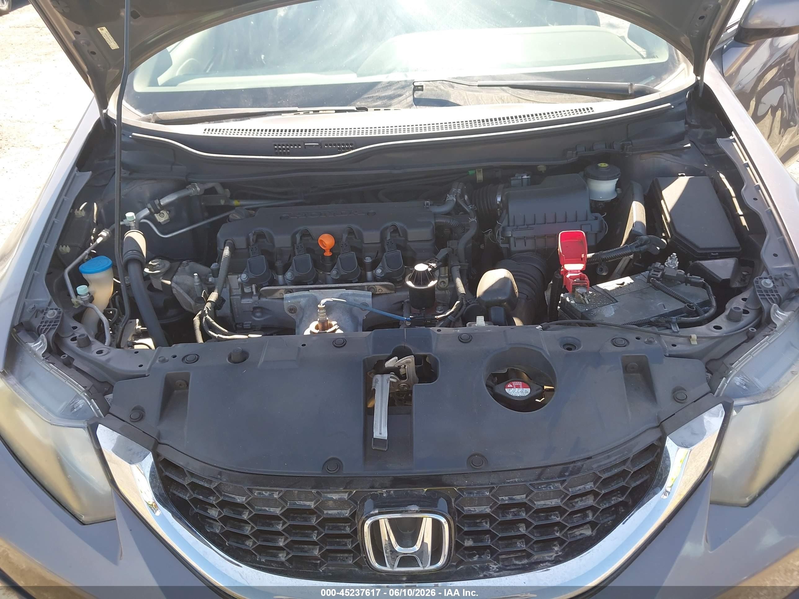 2013 Honda Civic Ex Brown vin: 2HGFB2F86DH529176