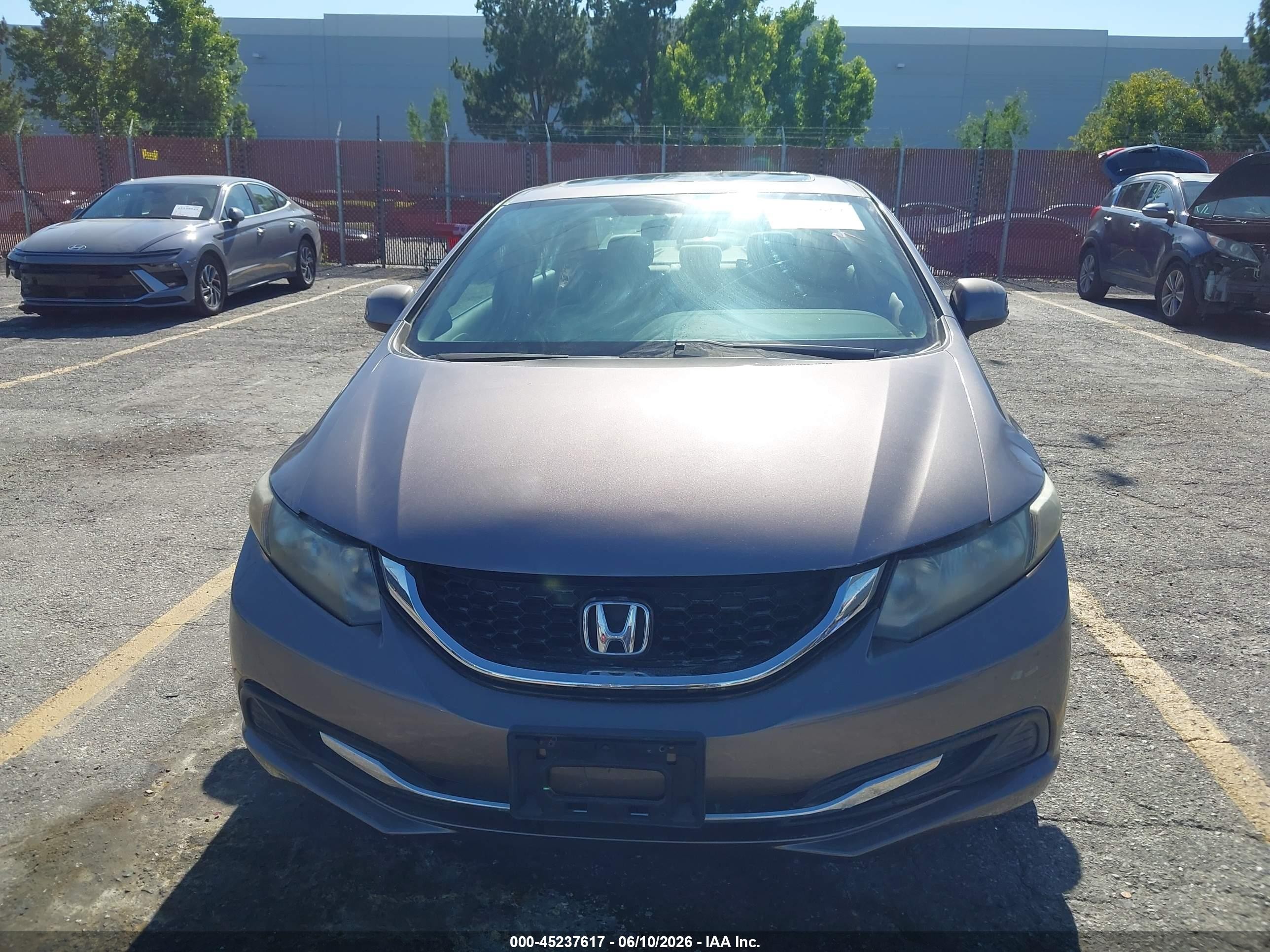 2013 Honda Civic Ex Brown vin: 2HGFB2F86DH529176