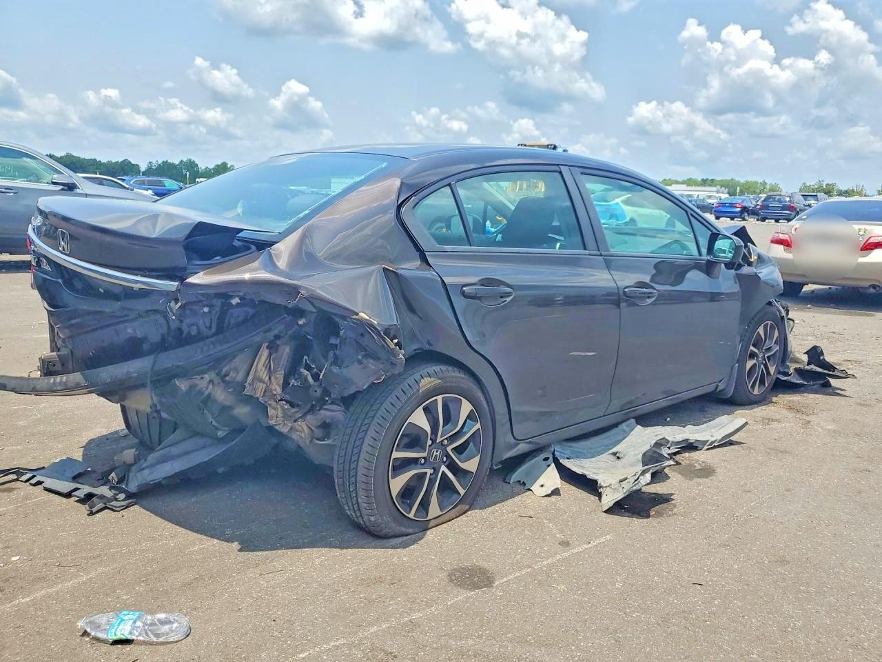 2014 Honda Civic Ex Black vin: 2HGFB2F86EH500696