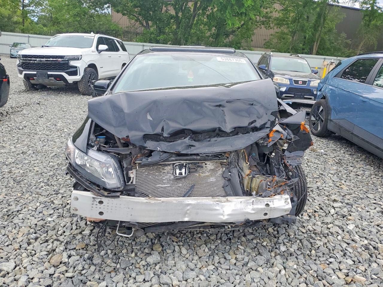 2014 Honda Civic Ex Черный vin: 2HGFB2F86EH503162