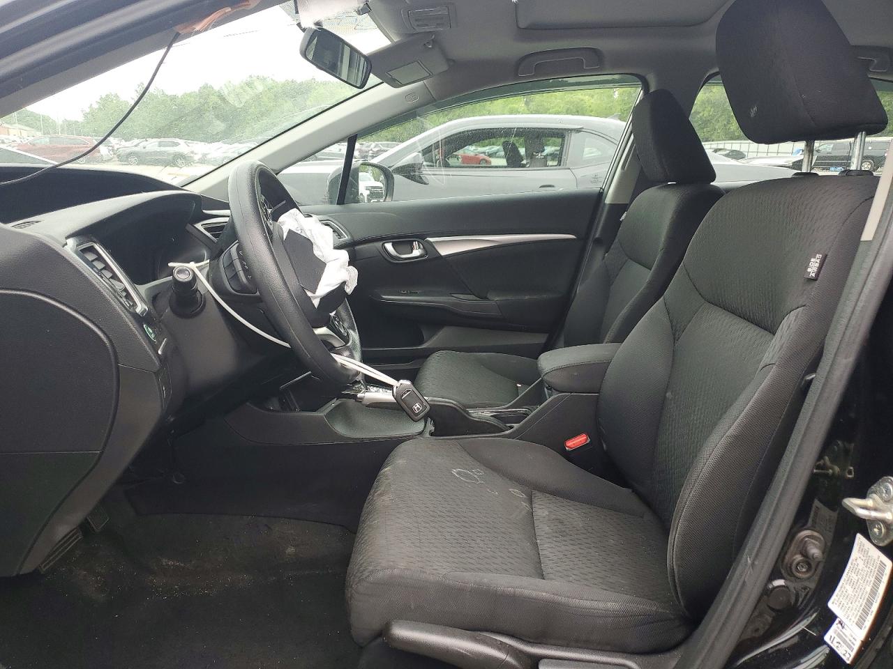 2014 Honda Civic Ex Черный vin: 2HGFB2F86EH503162