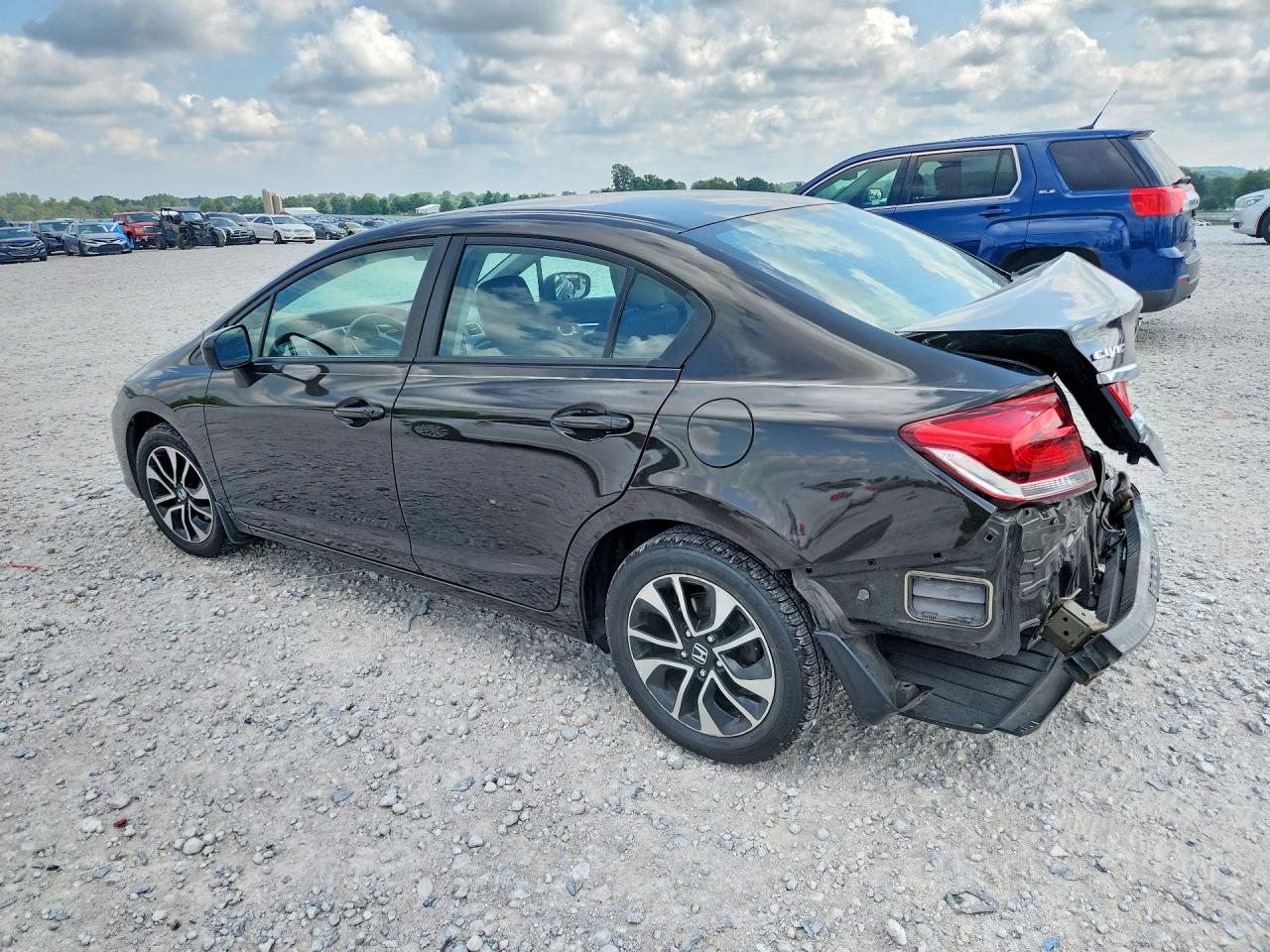 2014 Honda Civic Ex Gray vin: 2HGFB2F86EH512072