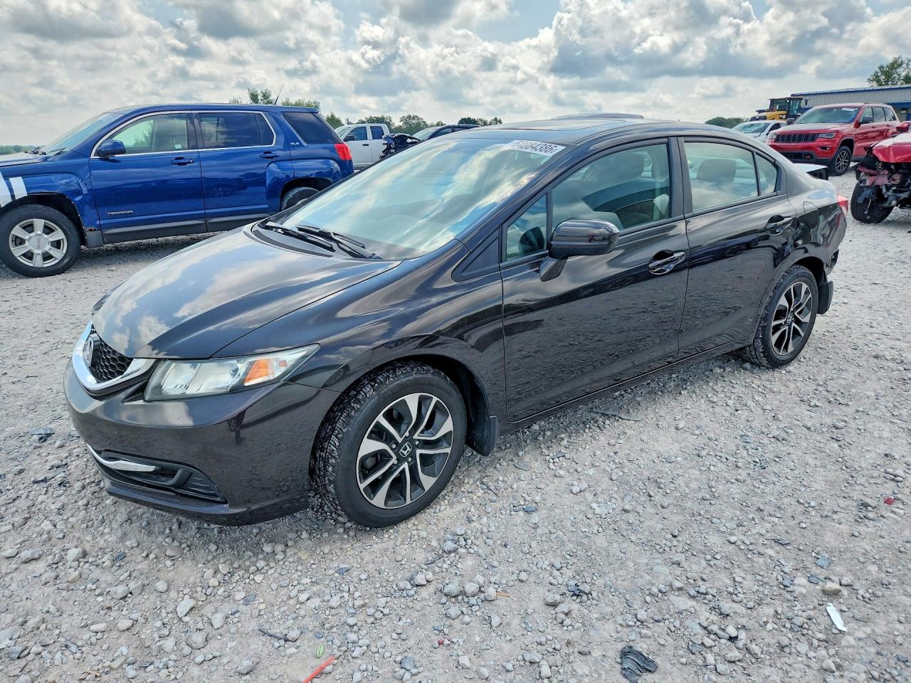 2014 Honda Civic Ex Gray vin: 2HGFB2F86EH512072