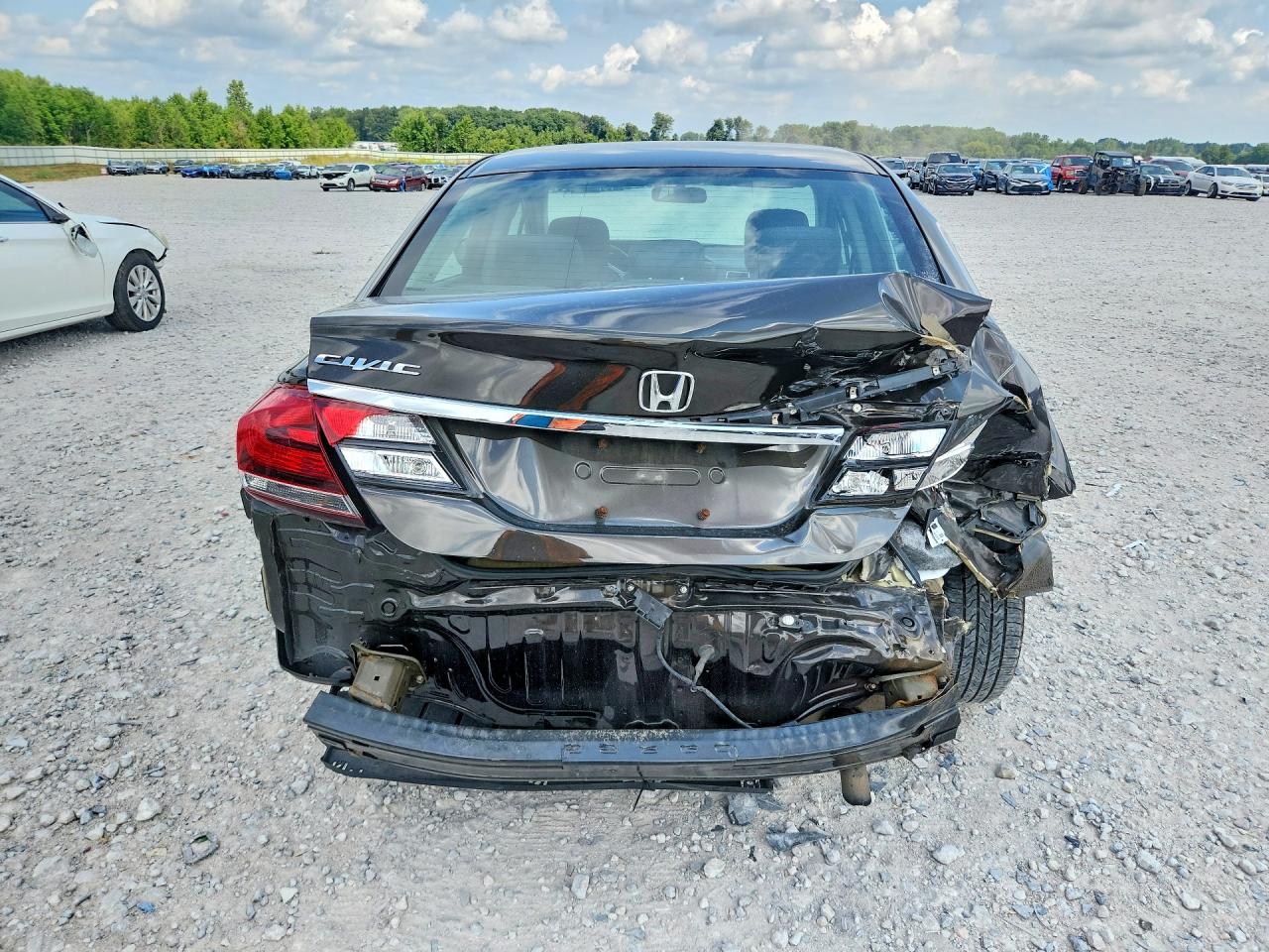 2014 Honda Civic Ex Gray vin: 2HGFB2F86EH512072