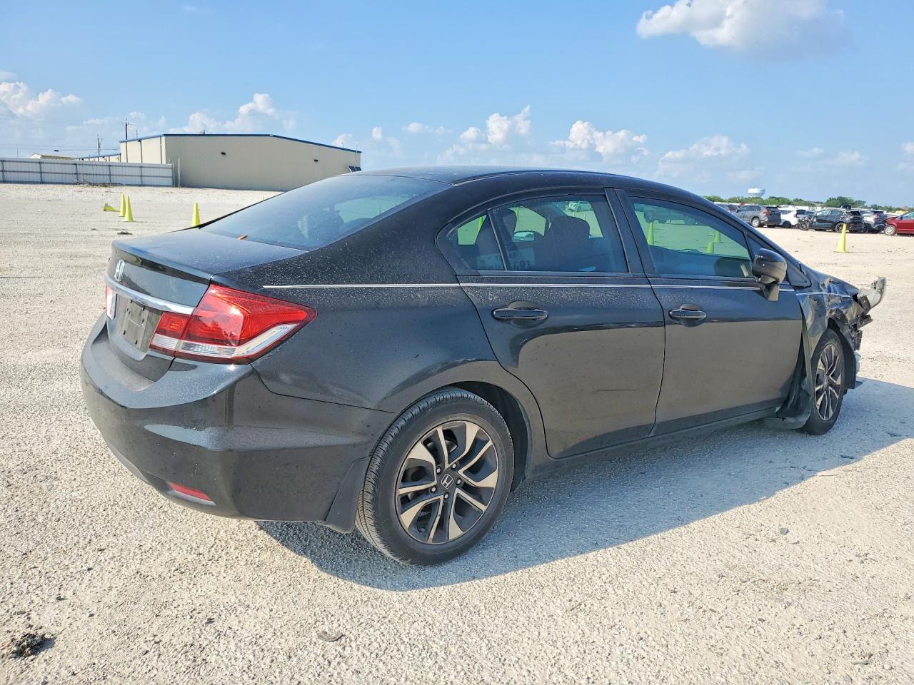 2014 Honda Civic Ex Черный vin: 2HGFB2F86EH530605