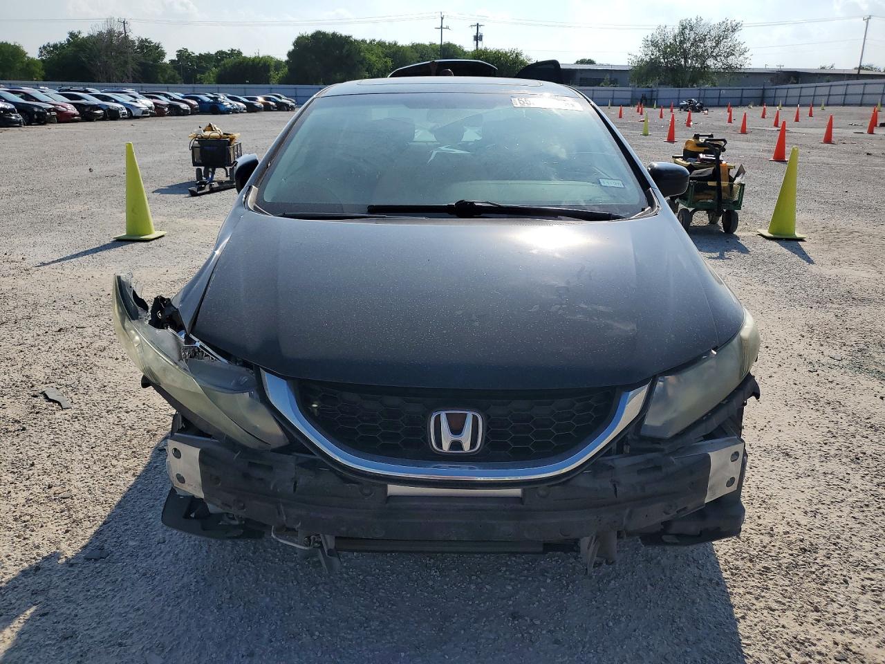 2014 Honda Civic Ex Черный vin: 2HGFB2F86EH530605