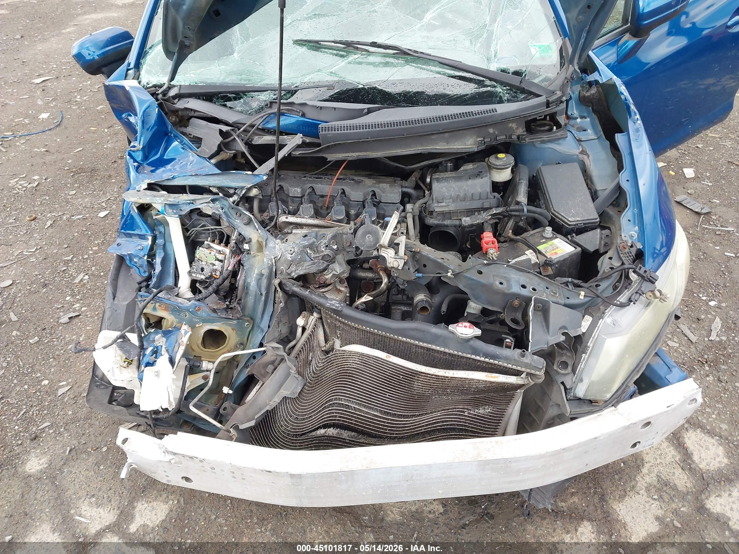2014 Honda Civic Ex Blue vin: 2HGFB2F86EH532774