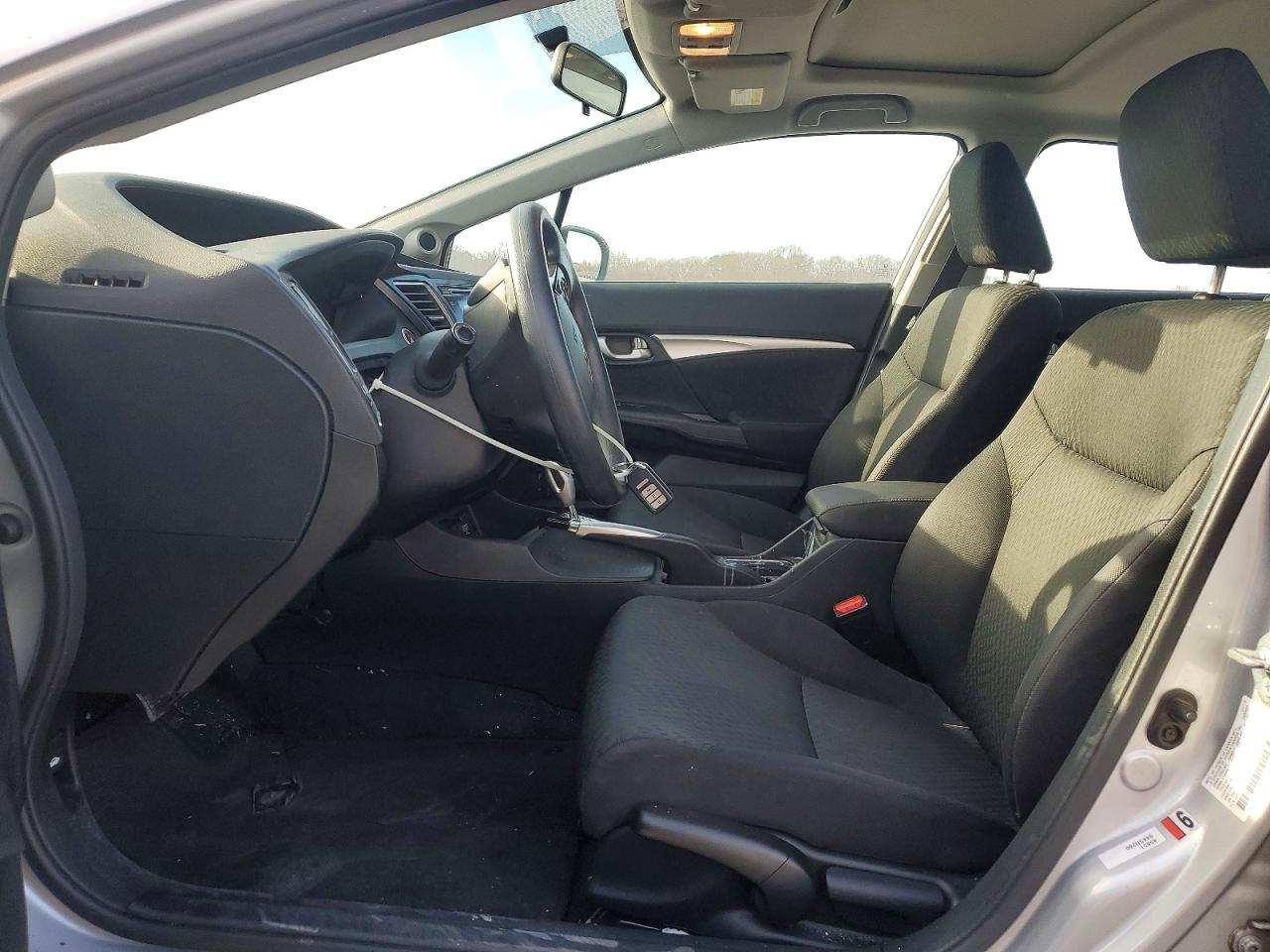 2014 Honda Civic Ex Silver vin: 2HGFB2F86EH537361