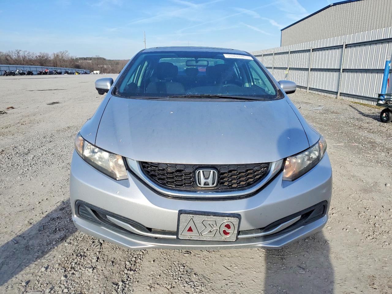 2014 Honda Civic Ex Silver vin: 2HGFB2F86EH537361