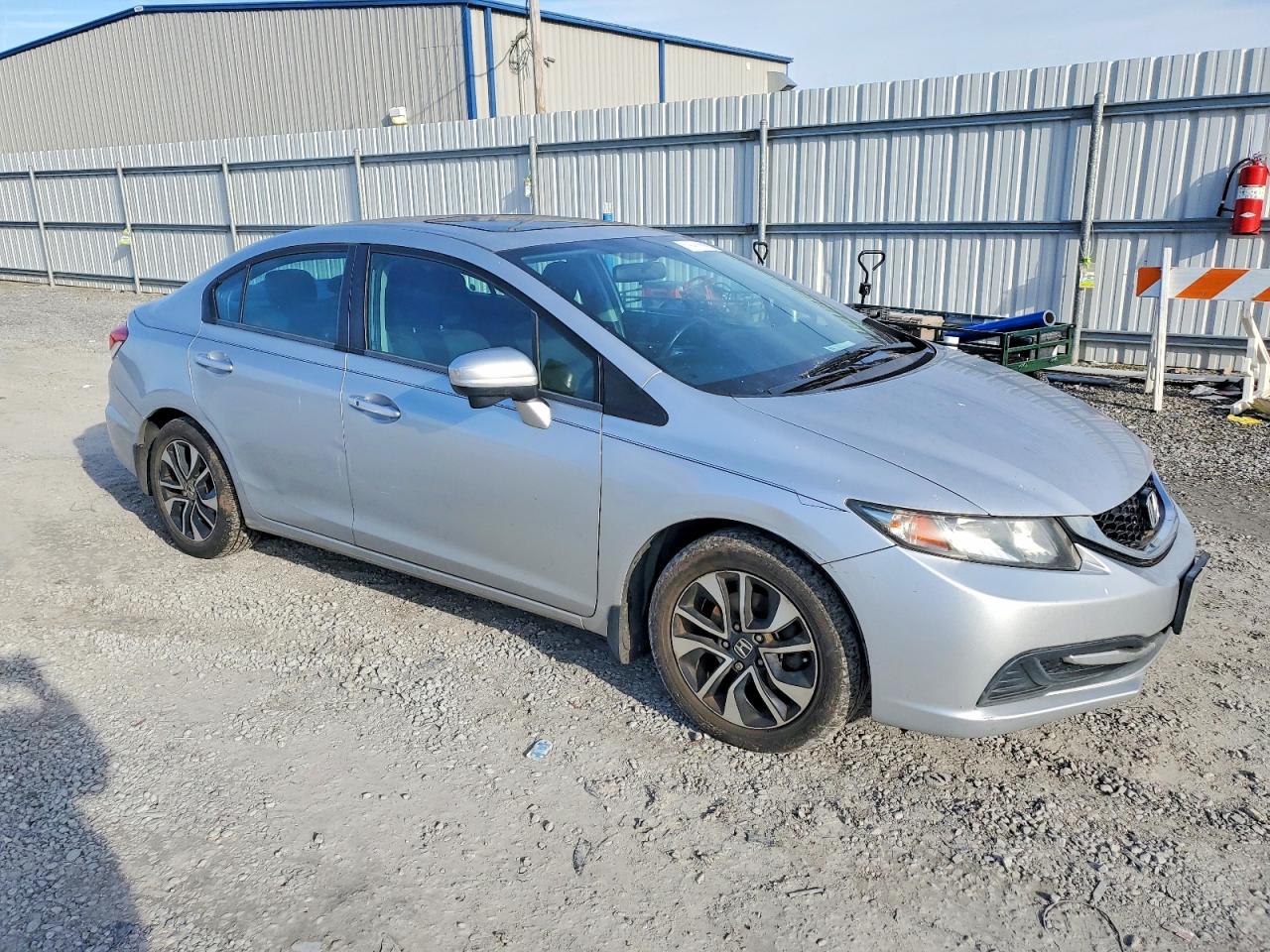 2014 Honda Civic Ex Silver vin: 2HGFB2F86EH537361