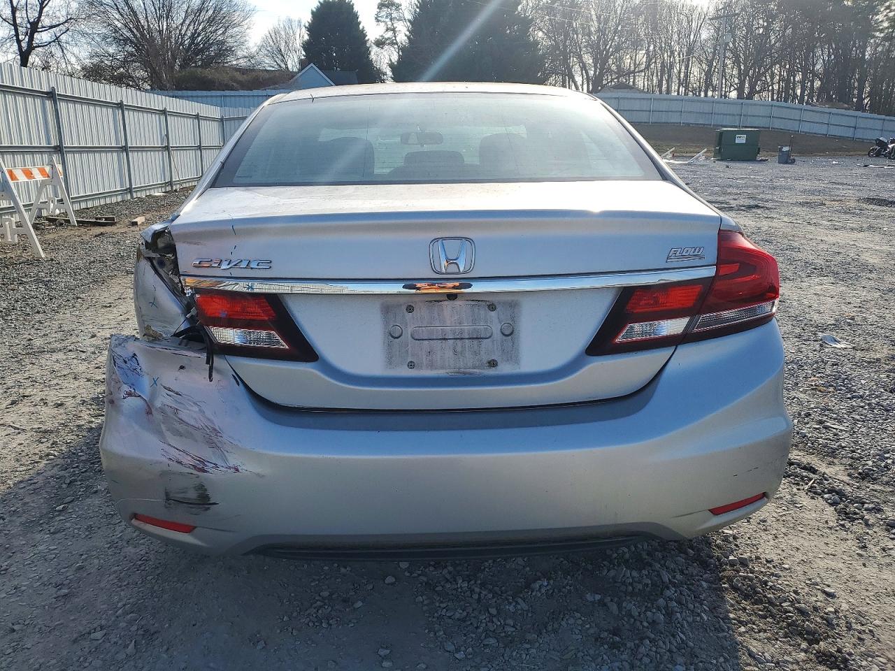 2014 Honda Civic Ex Silver vin: 2HGFB2F86EH537361