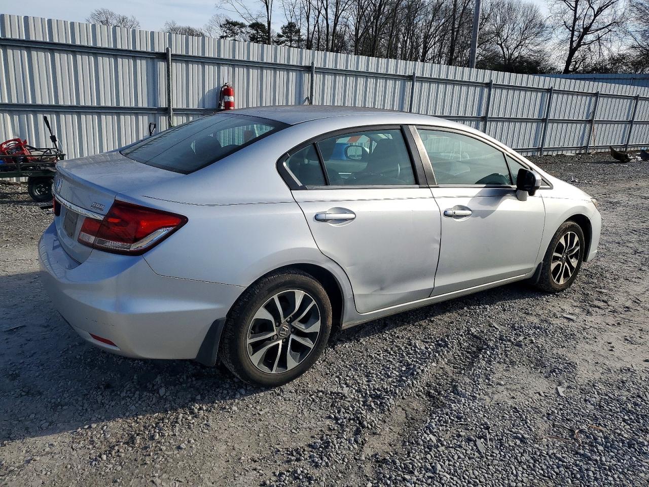 2014 Honda Civic Ex Silver vin: 2HGFB2F86EH537361