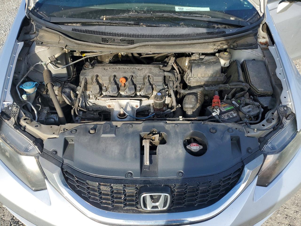 2014 Honda Civic Ex Silver vin: 2HGFB2F86EH537361