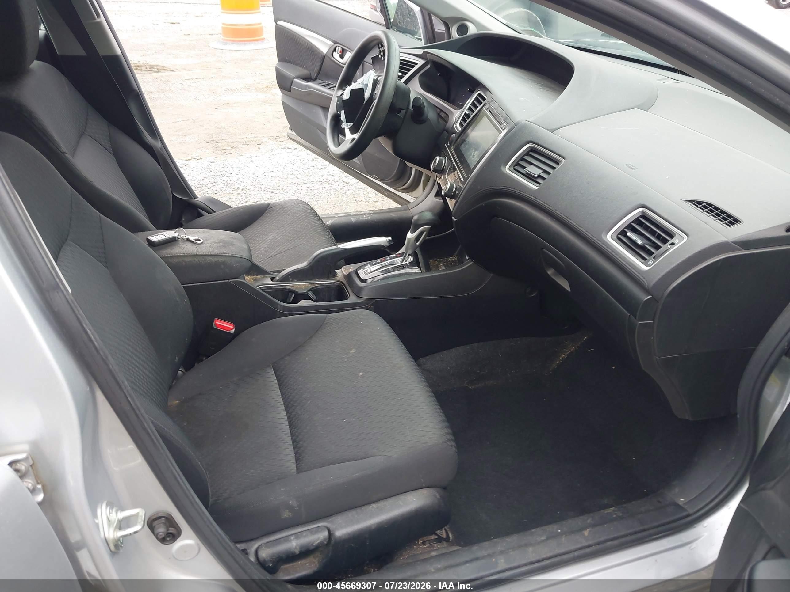 2014 Honda Civic Ex Серебряный vin: 2HGFB2F86EH537375
