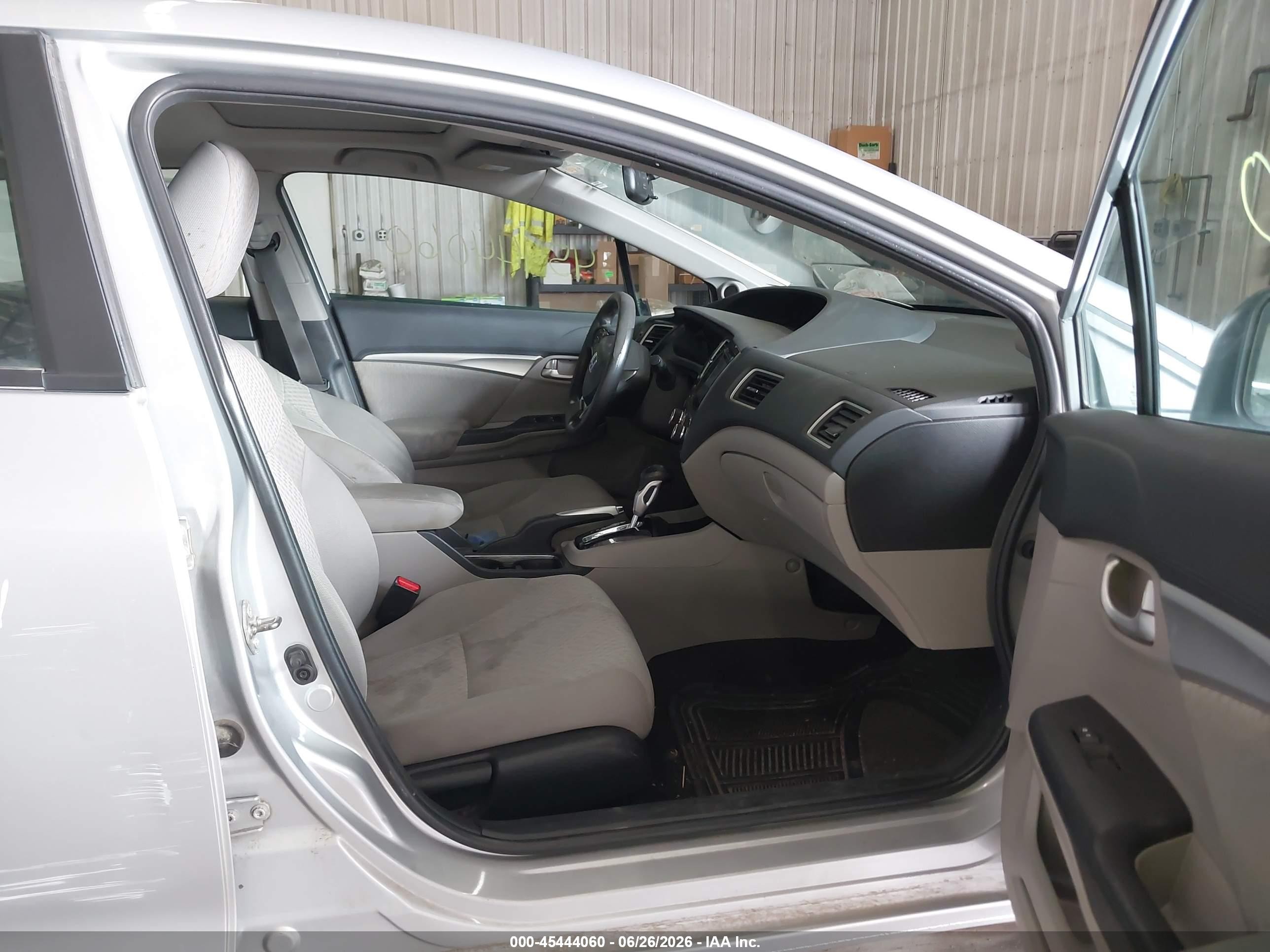 2014 Honda Civic Ex Silver vin: 2HGFB2F86EH545119