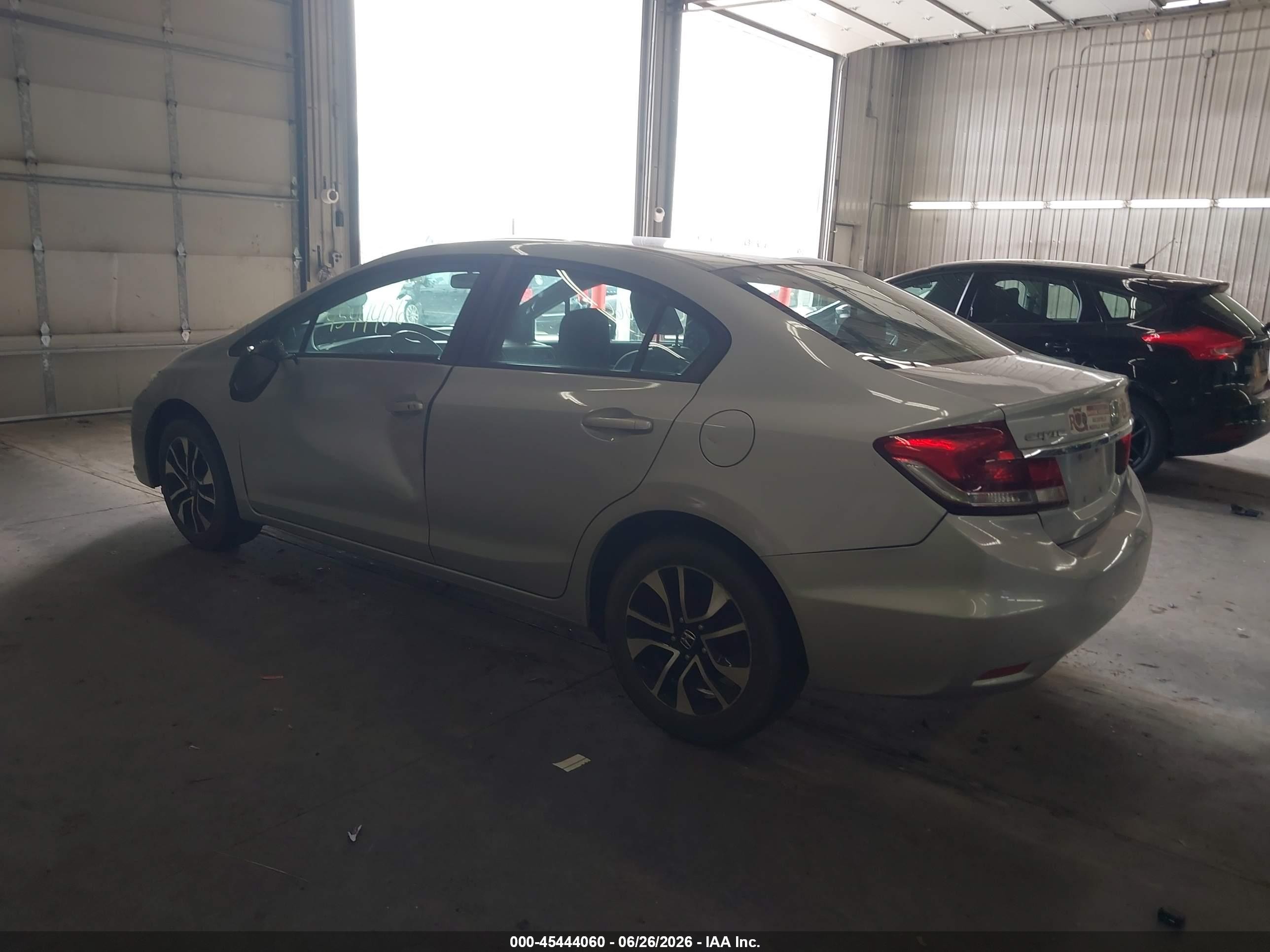 2014 Honda Civic Ex Silver vin: 2HGFB2F86EH545119