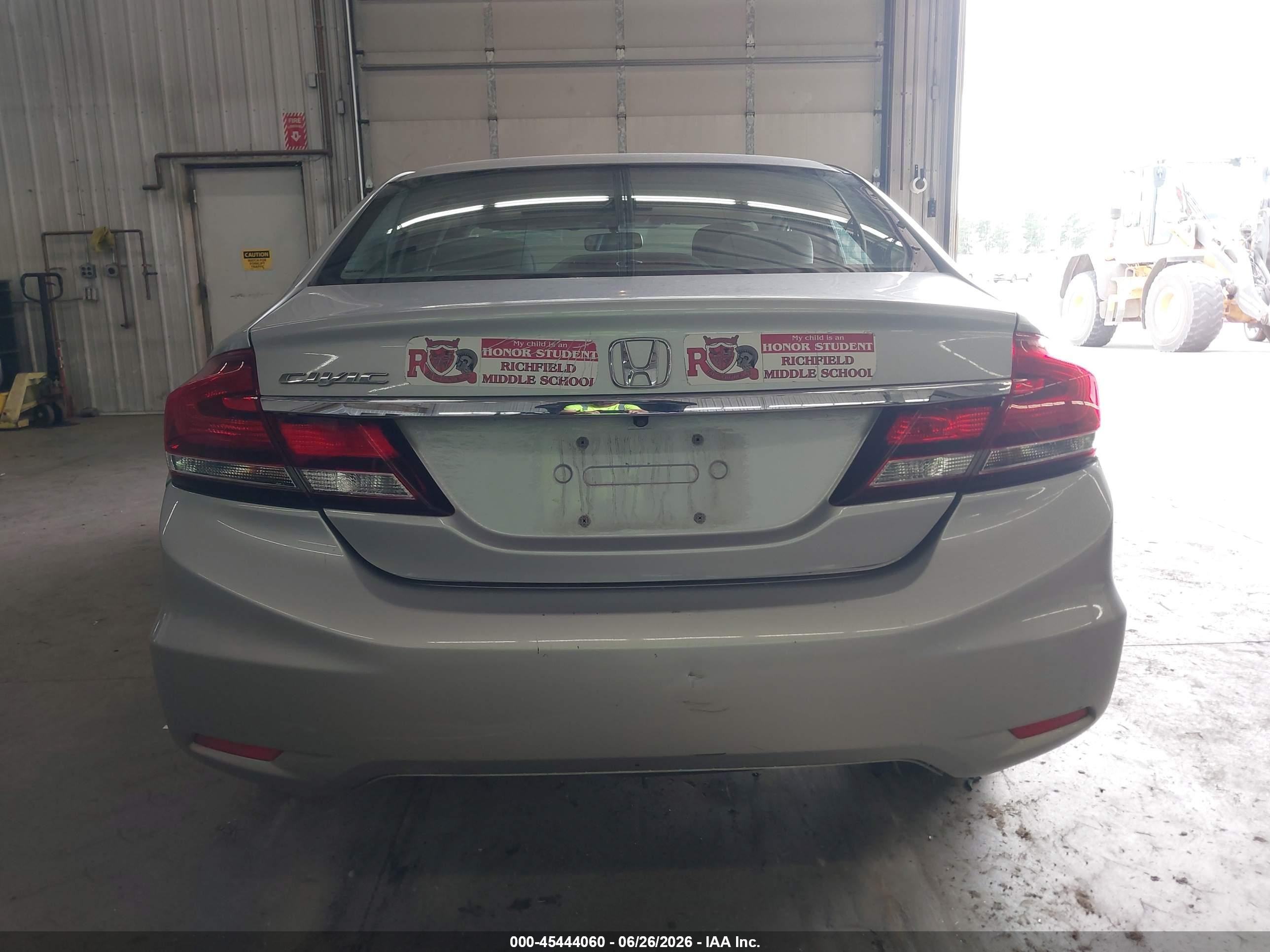 2014 Honda Civic Ex Silver vin: 2HGFB2F86EH545119