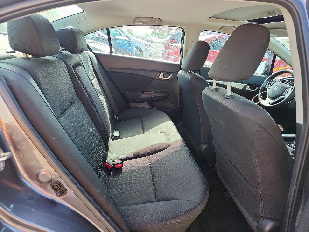 2014 Honda Civic Ex Gray vin: 2HGFB2F86EH547890