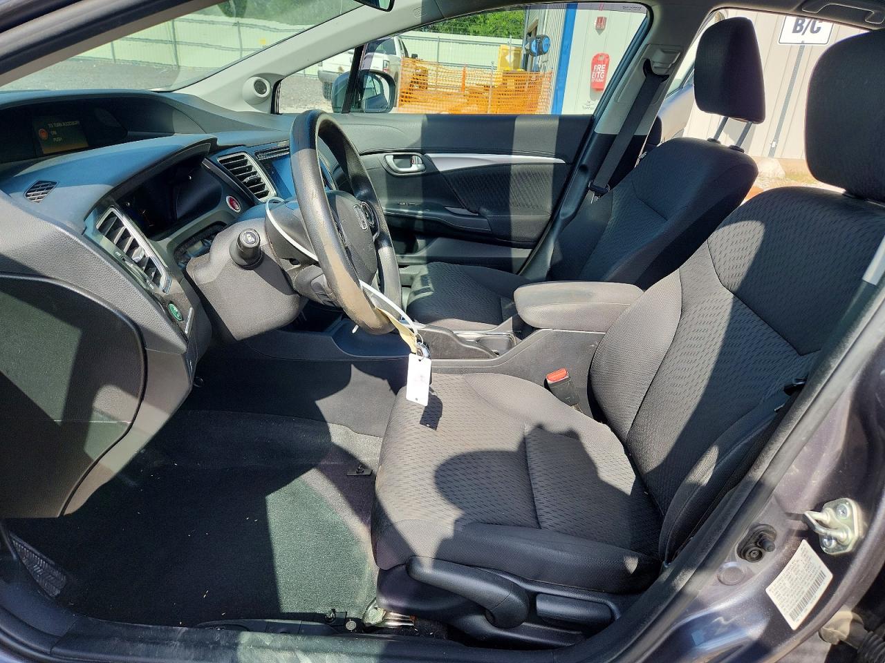2014 Honda Civic Ex Gray vin: 2HGFB2F86EH547890