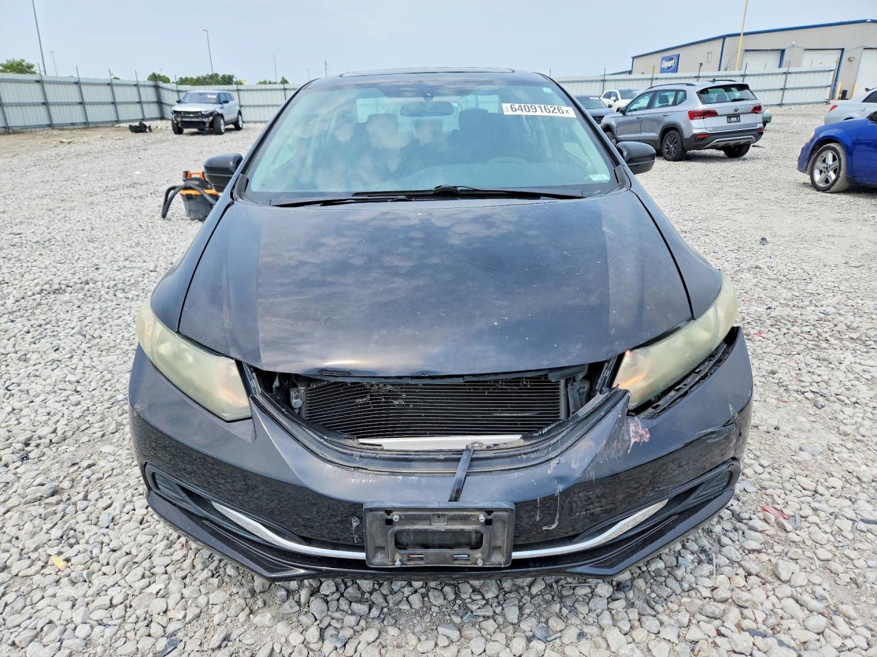 2014 Honda Civic Ex Black vin: 2HGFB2F86EH558324