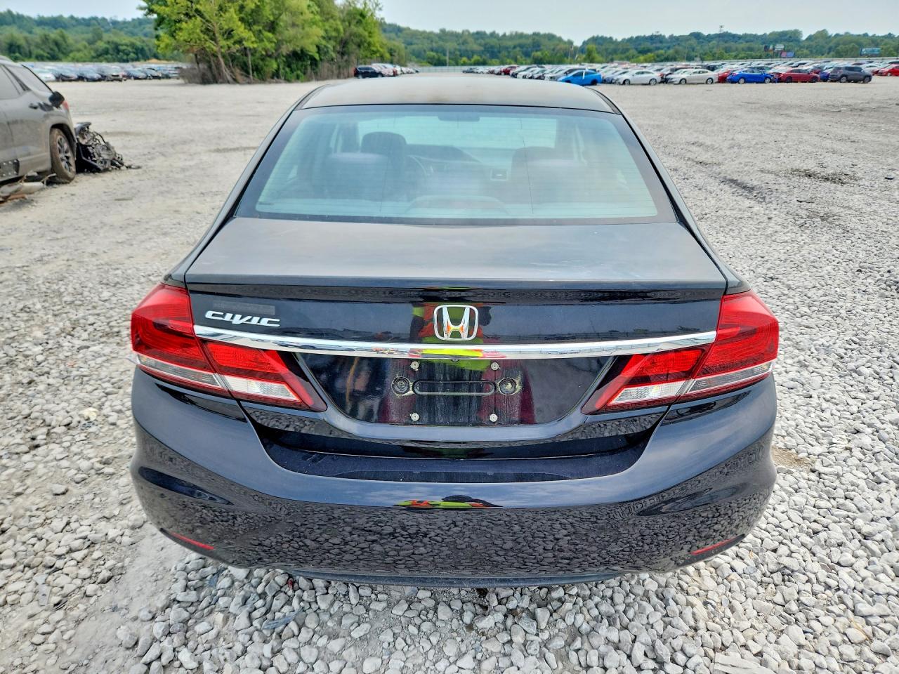 2014 Honda Civic Ex Black vin: 2HGFB2F86EH558324