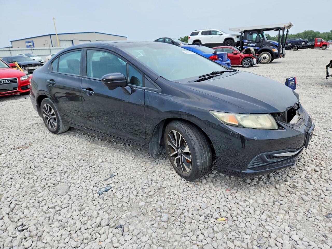 2014 Honda Civic Ex Black vin: 2HGFB2F86EH558324