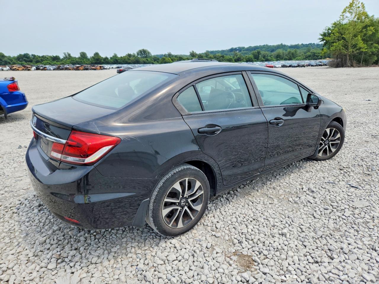 2014 Honda Civic Ex Black vin: 2HGFB2F86EH558324