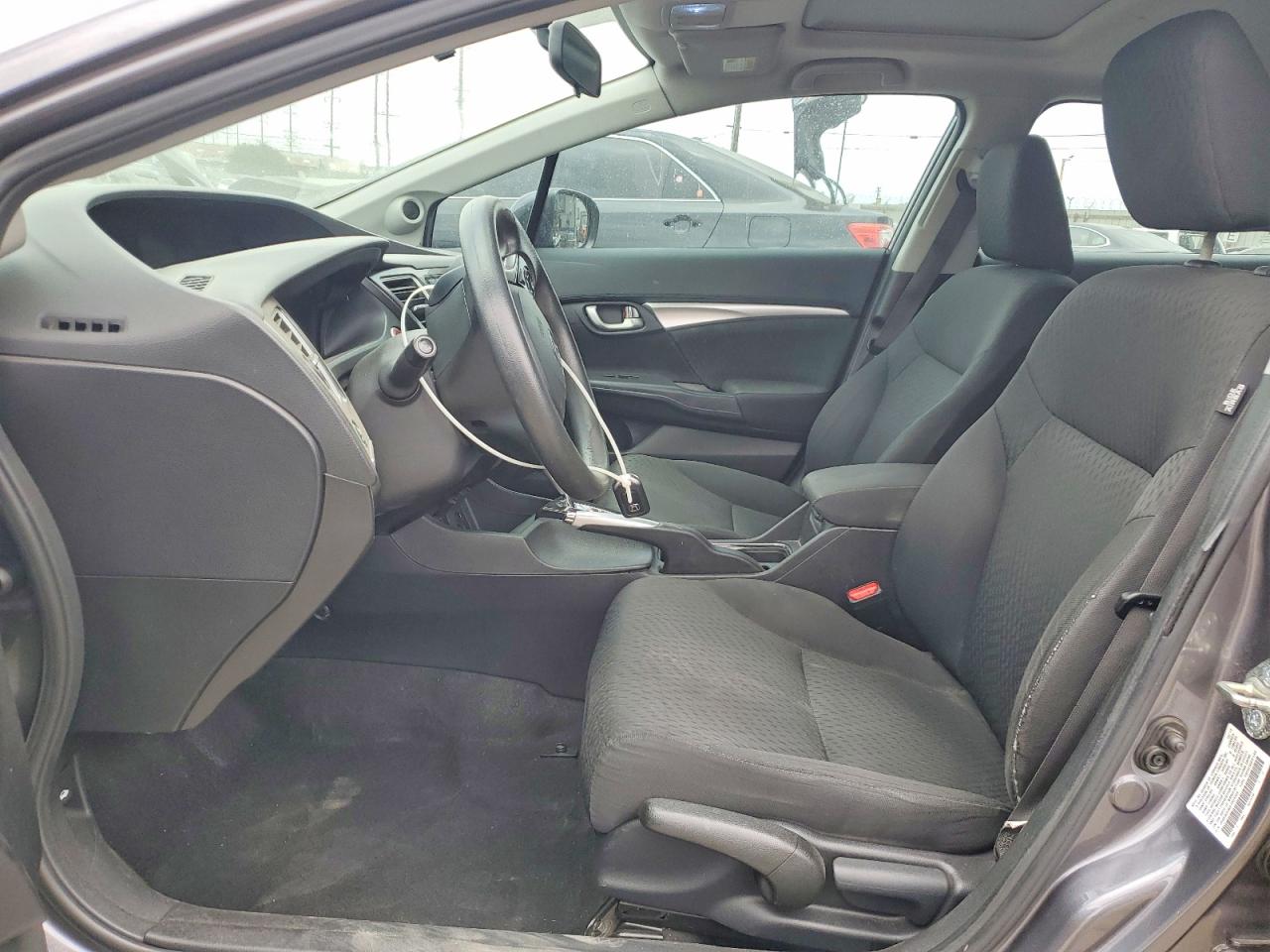 2015 Honda Civic Ex Gray vin: 2HGFB2F86FH519329