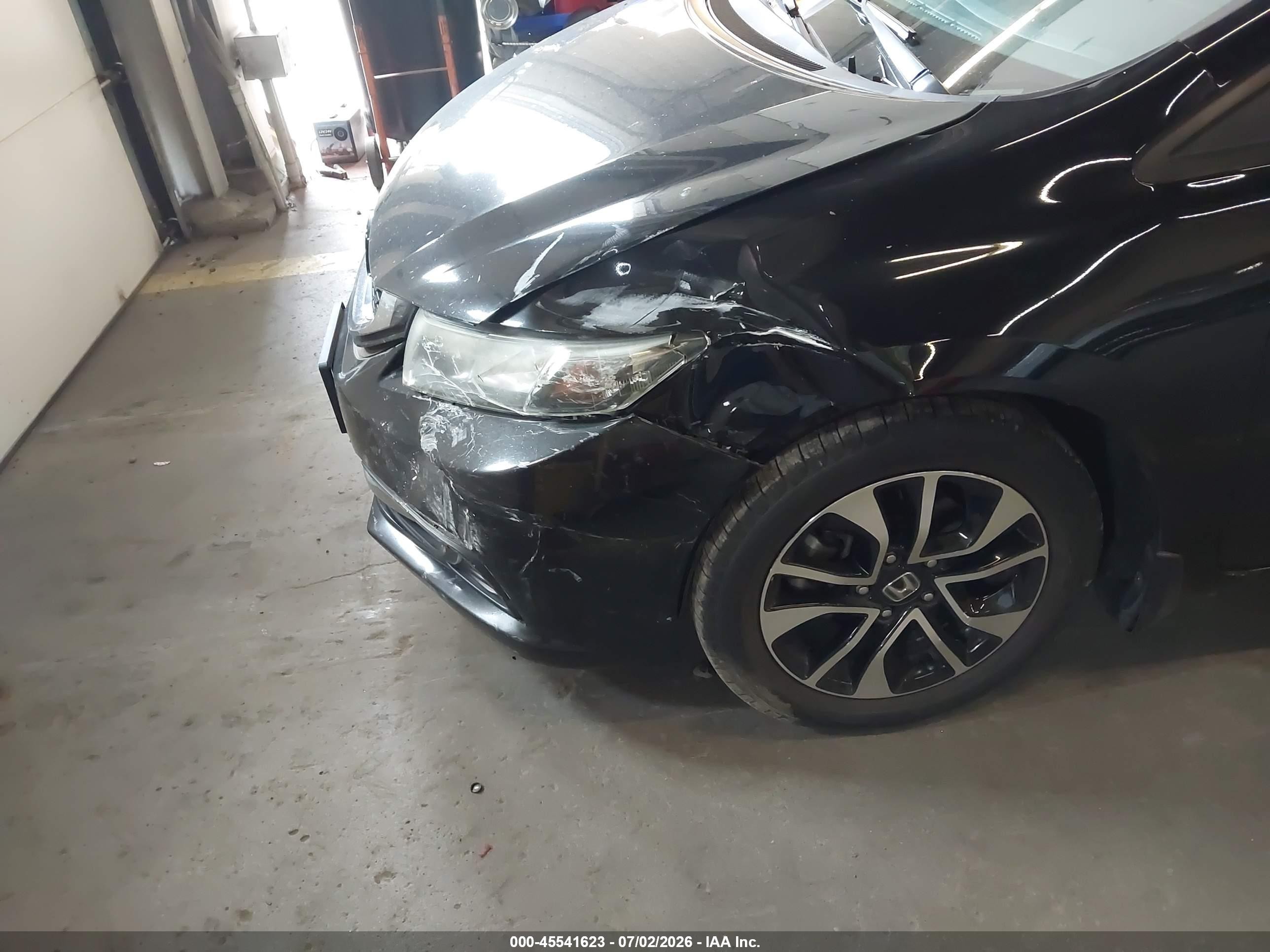 2015 Honda Civic Ex Black vin: 2HGFB2F86FH554422