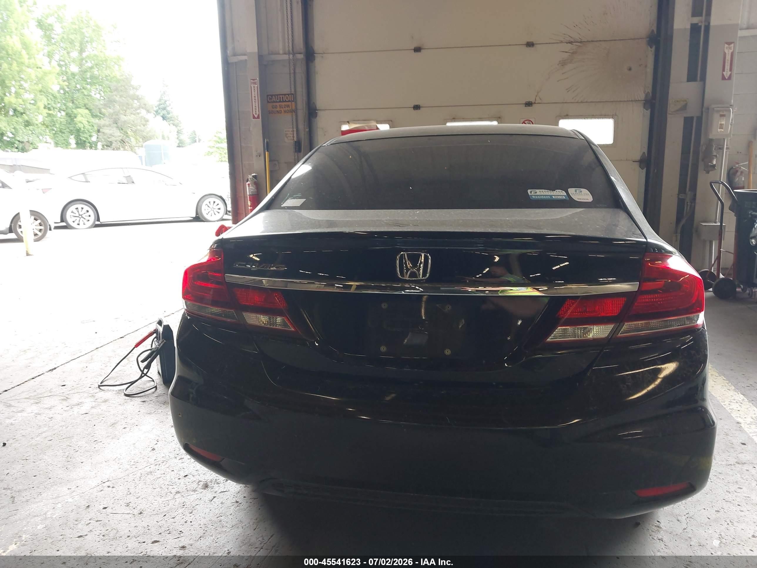 2015 Honda Civic Ex Black vin: 2HGFB2F86FH554422