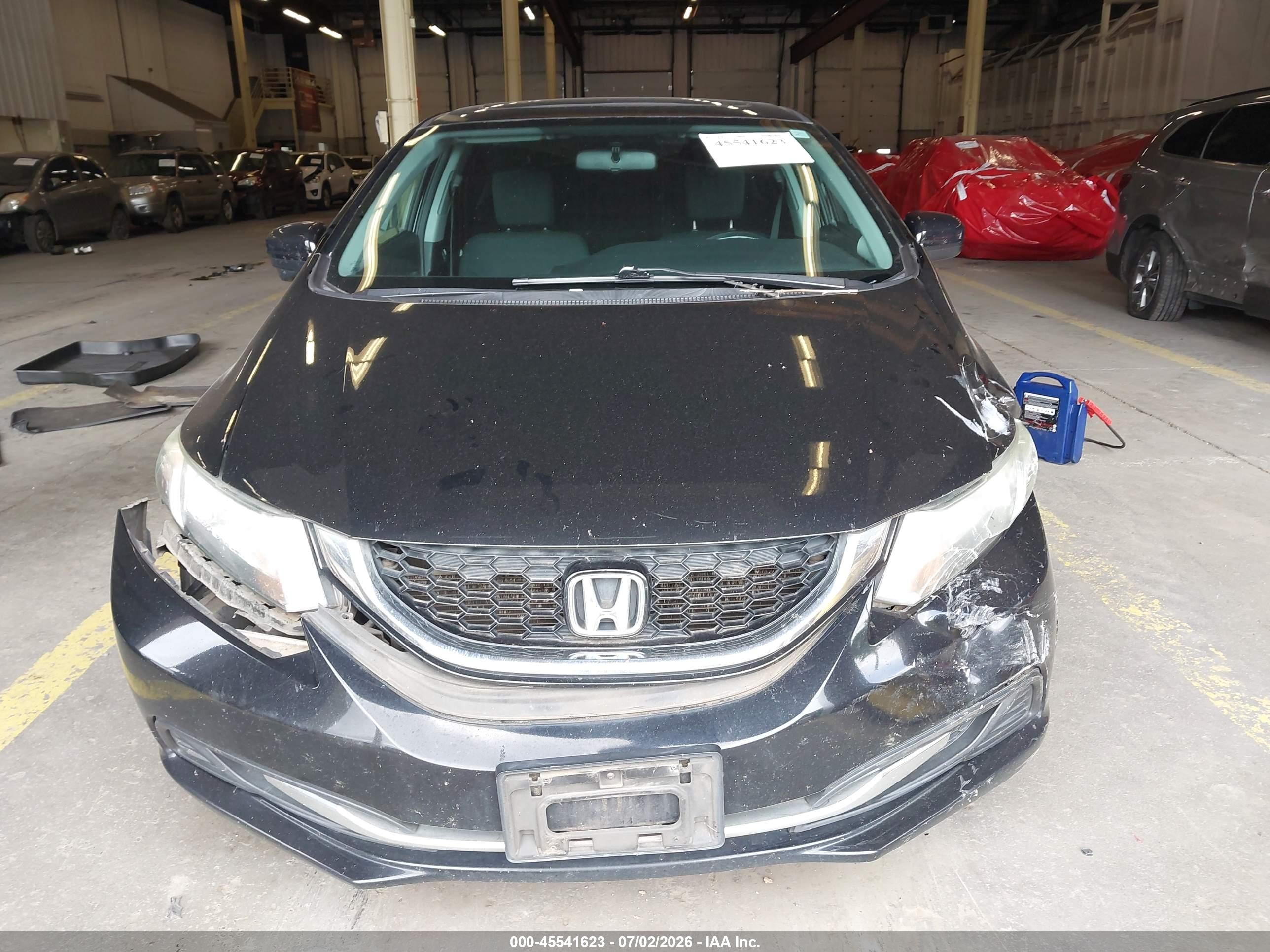 2015 Honda Civic Ex Black vin: 2HGFB2F86FH554422