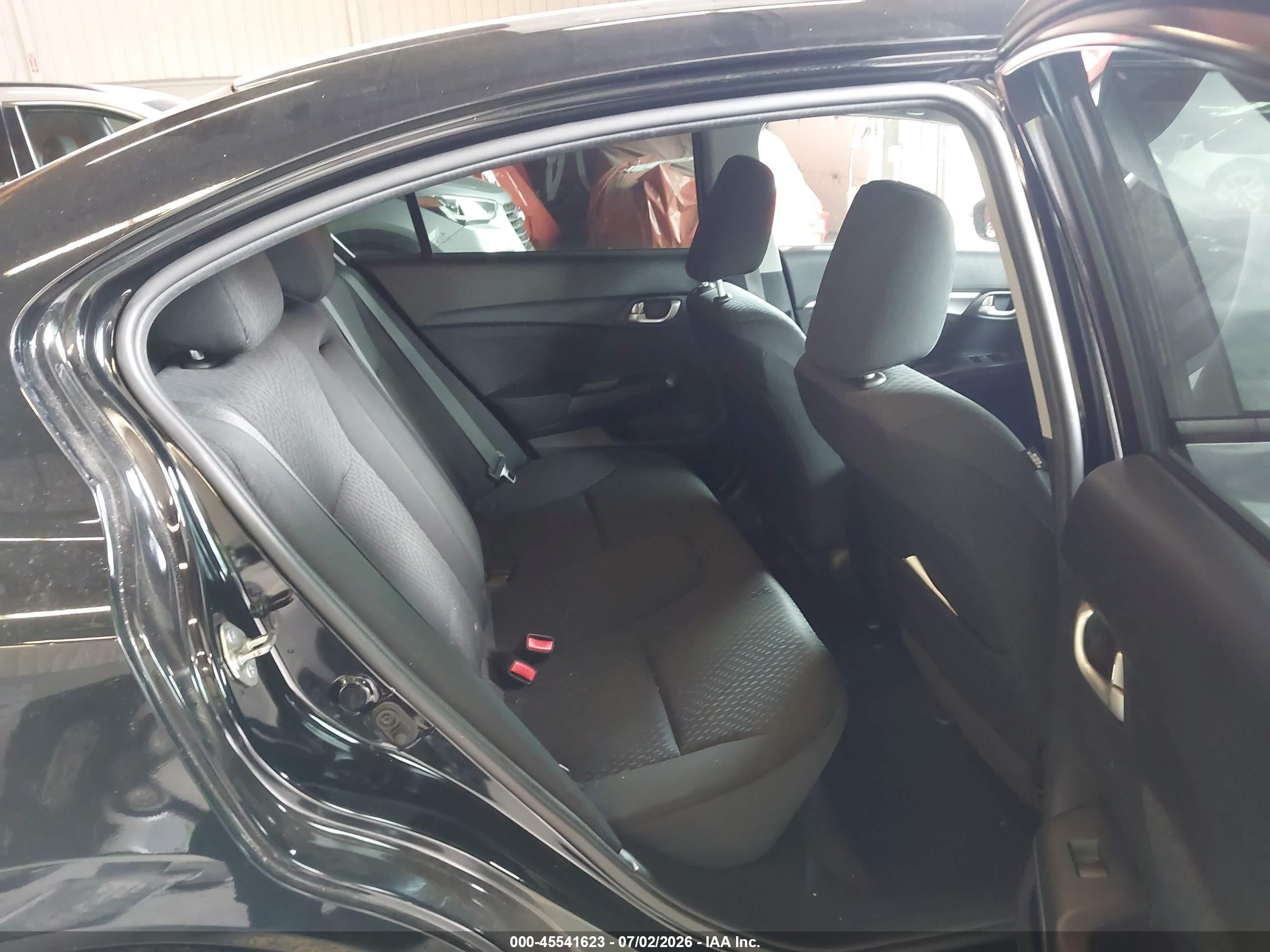 2015 Honda Civic Ex Black vin: 2HGFB2F86FH554422