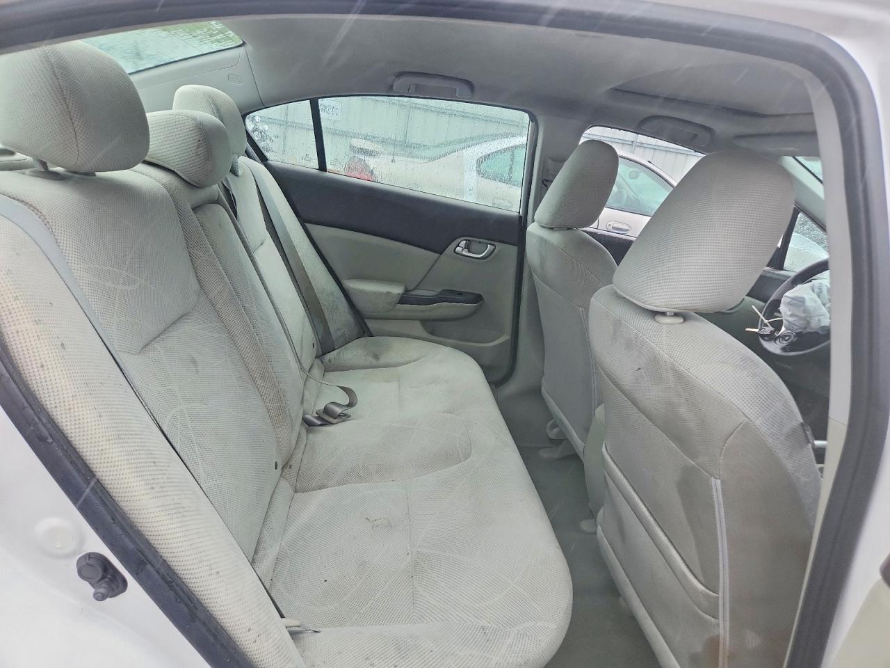2012 Honda Civic Ex White vin: 2HGFB2F87CH305221