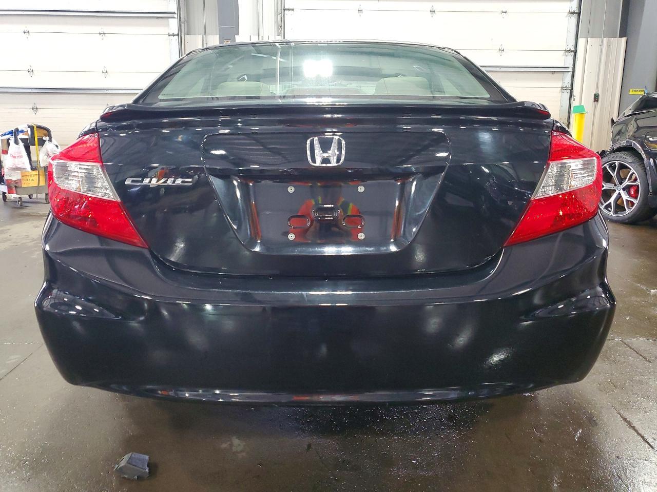 2012 Honda Civic Ex Black vin: 2HGFB2F87CH313934