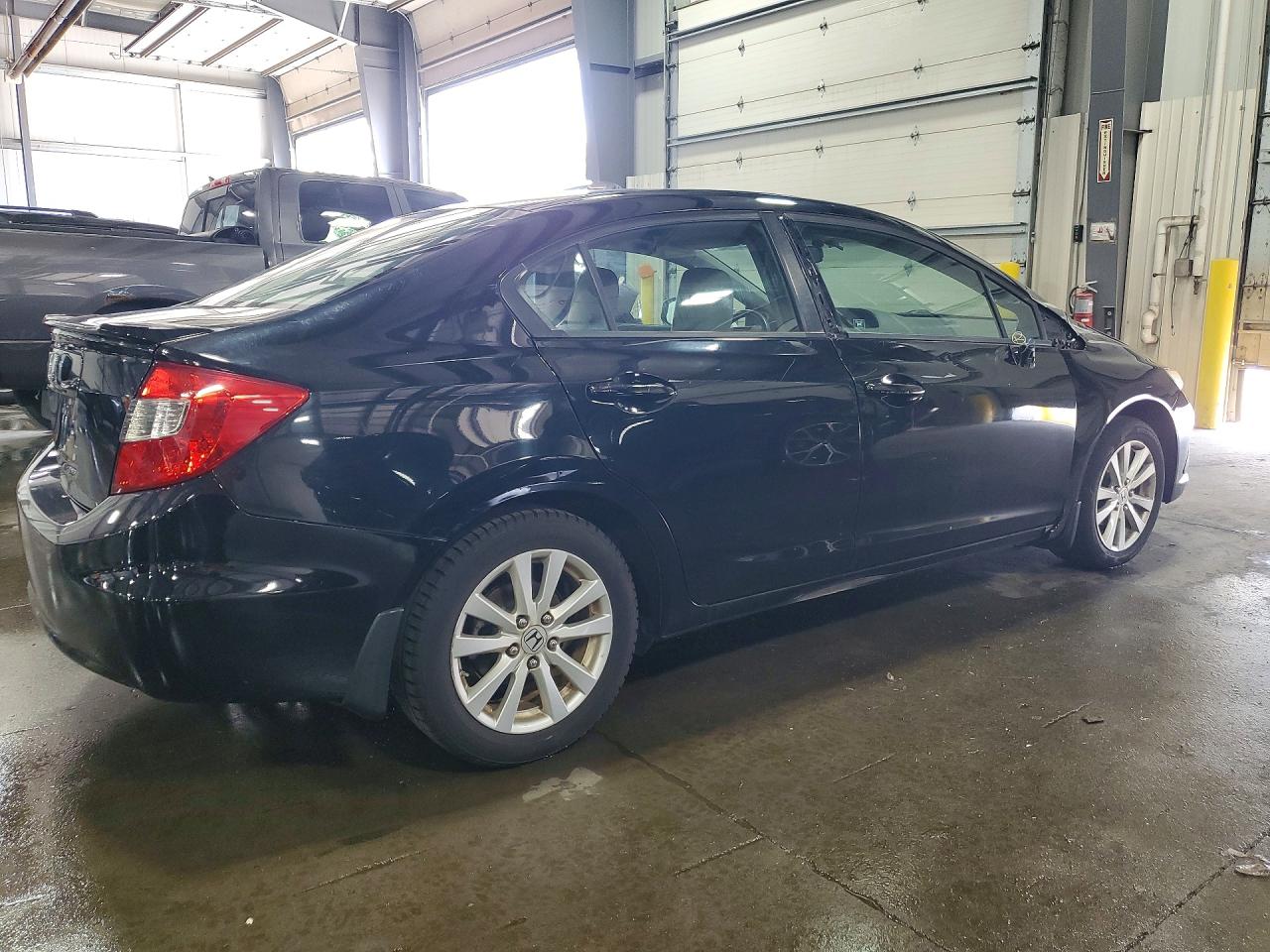 2012 Honda Civic Ex Black vin: 2HGFB2F87CH313934