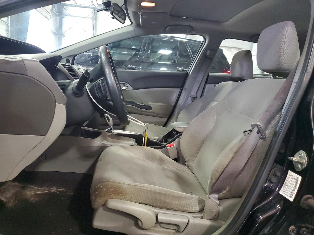2012 Honda Civic Ex Black vin: 2HGFB2F87CH313934